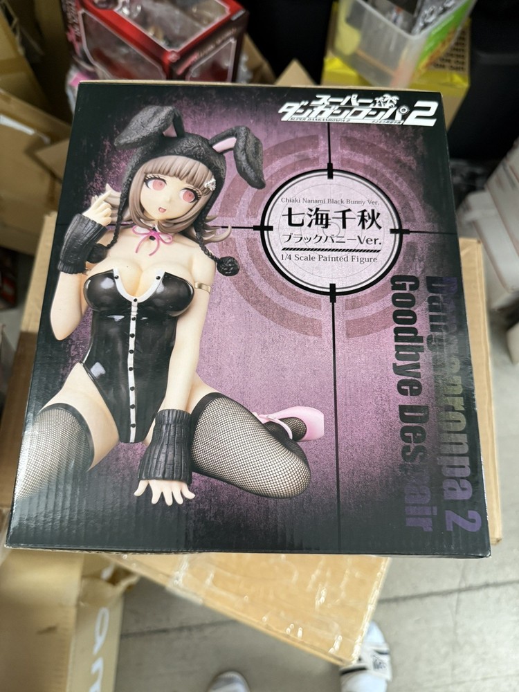 Super Danganronpa 2 Chiaki Nanami Black Bunny Ver. 1/4 Scale Figure New Sealed