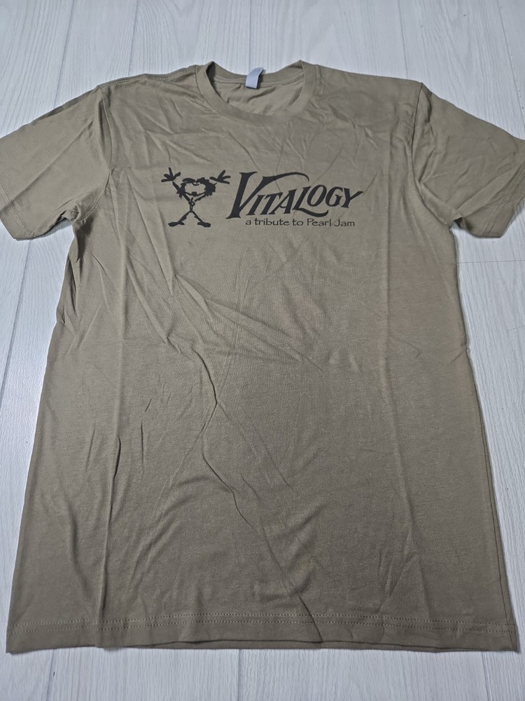 Vitalogy A Tribute To Pearl Jam Shirt Meduim Tribute Band Eddie Vedder Green