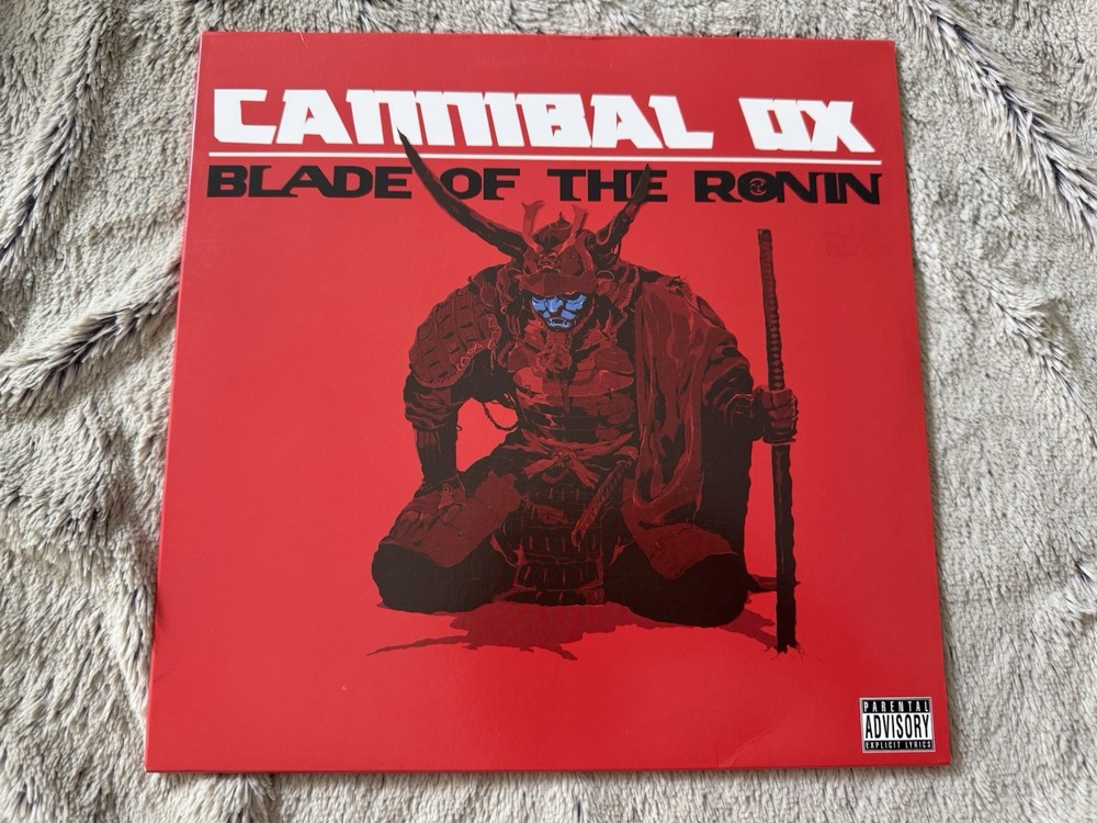Cannibal Ox Blade Of The Ronin 2021 Red Translucent Vinyl LP Used VG