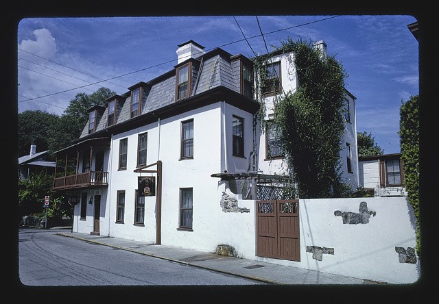 Photo:St. Augustine Florida St. Francis Inn 1990 Historic Building Inn