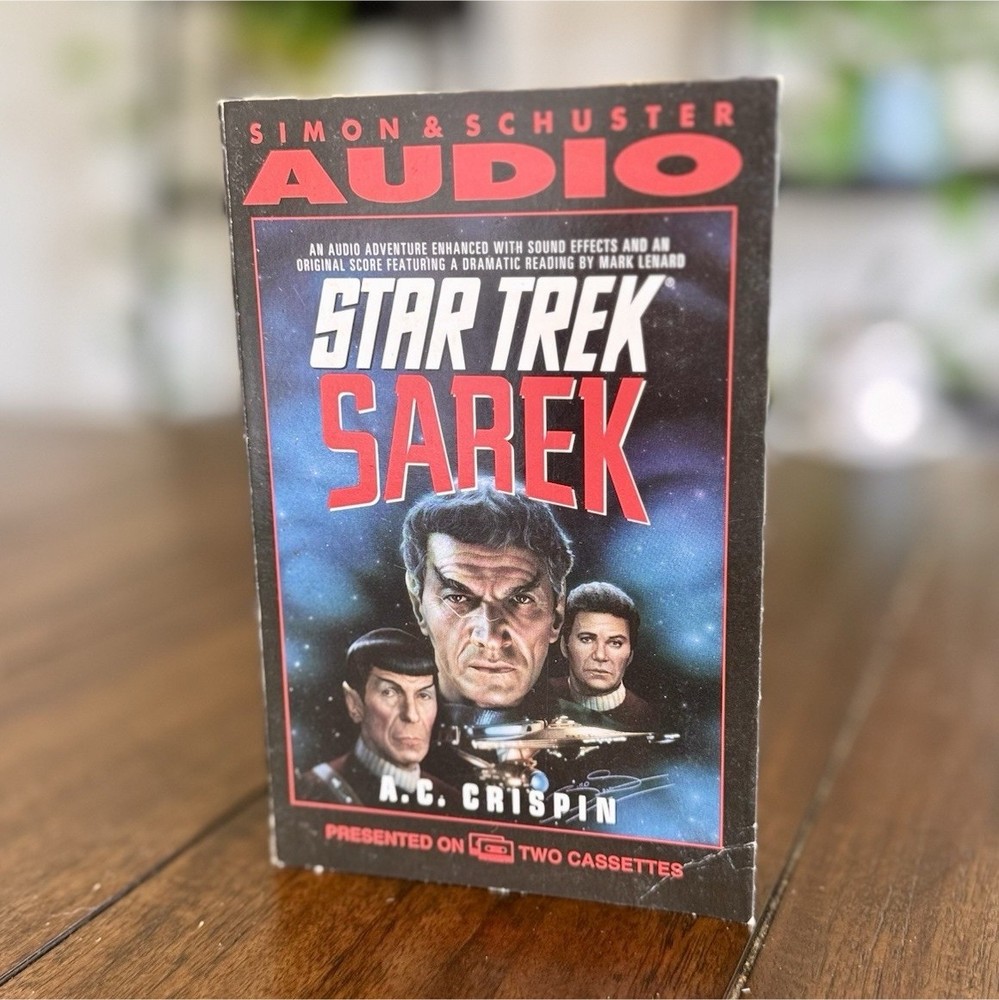 Star Trek Sarek Audiobook by A.C. Crispin Simon & Schuster Cassette, Mark Lenard