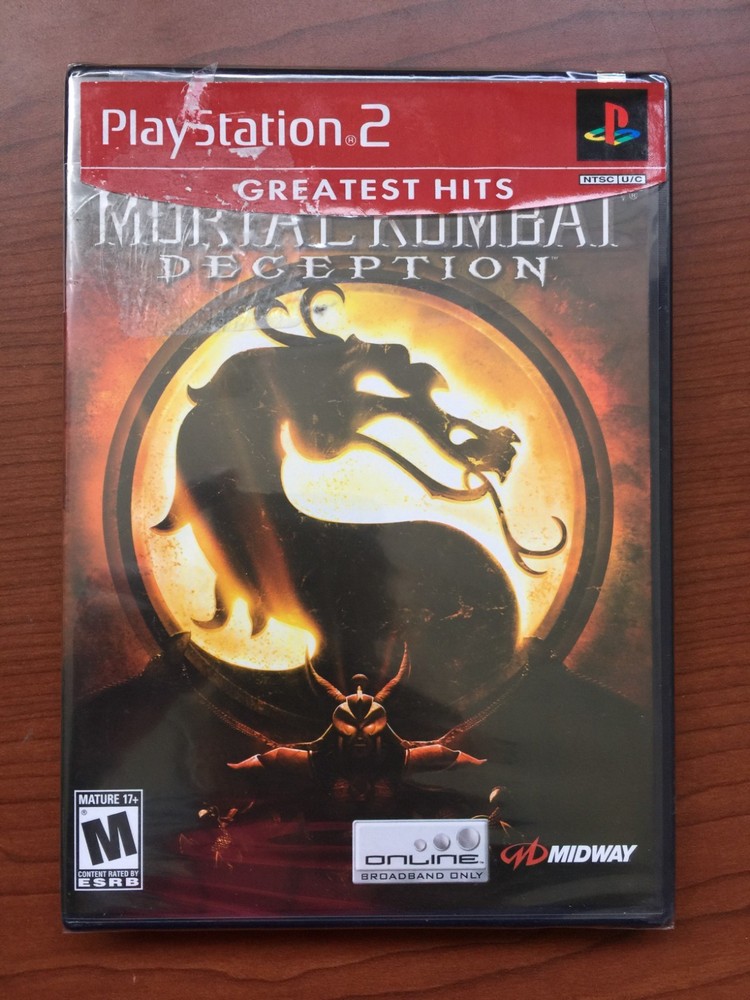 Mortal Kombat: Deception (Sony PlayStation 2, 2004) Sealed - New - GH Sticker