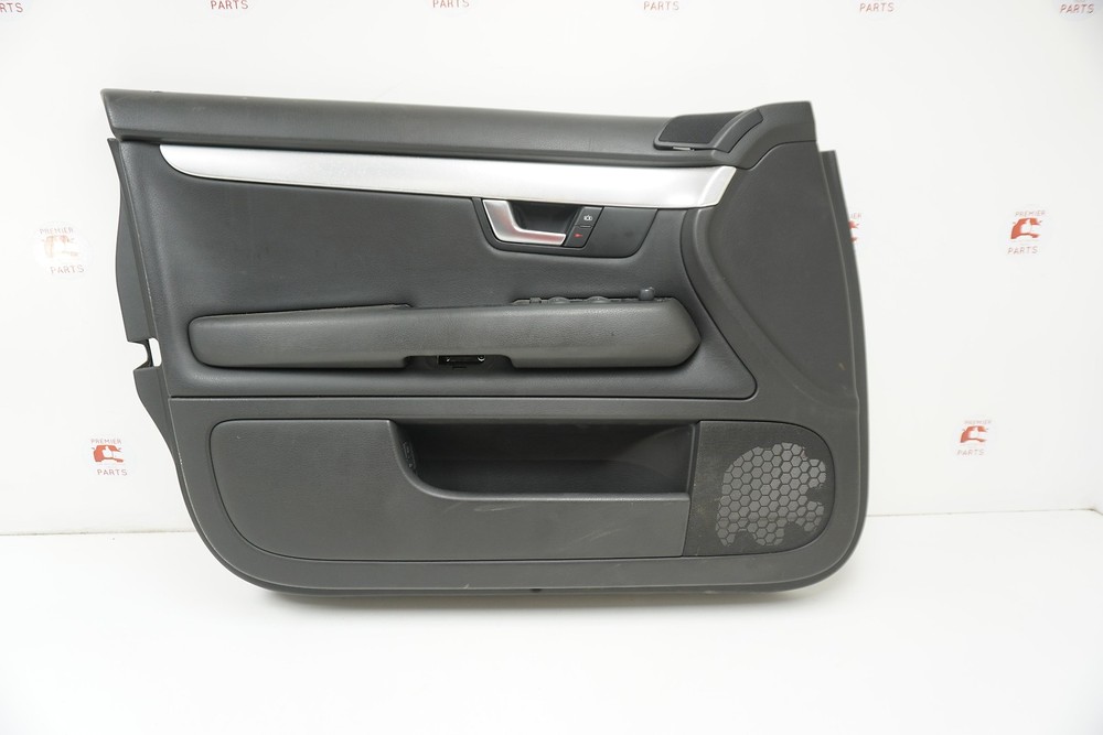 08 2005-2008 Audi A4 Quattro Front Driver Door Trim Panel Used Oem Lh