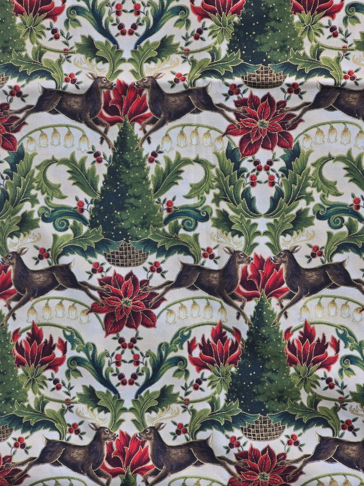 Hoffman California International Fabrics - All The Trimmings - Quilting Fabric -