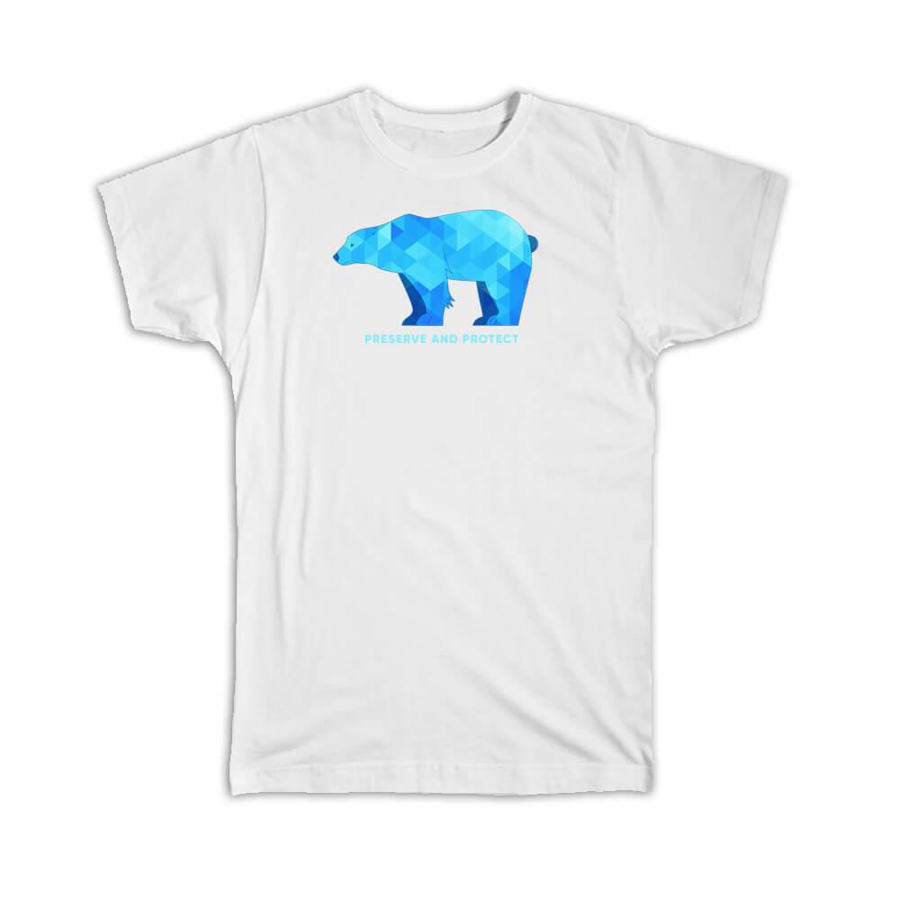 Polar Bear Protector T-Shirt For Animal Lovers & Nature Conservation