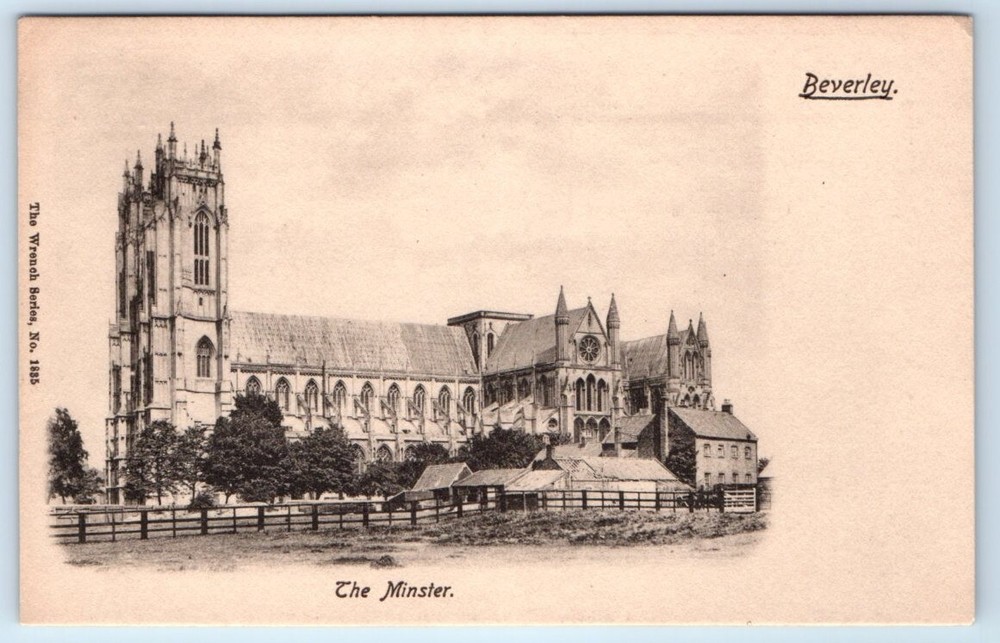 BEVERLEY The Minster YORKSHIRE UK Postcard