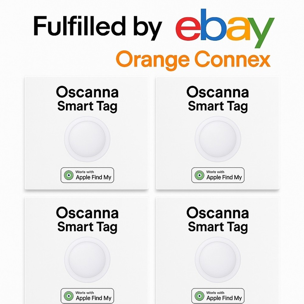 4 PCS x Air Tracker Tag with Apple Find My (iOS Only) LIKE Apple air Tag