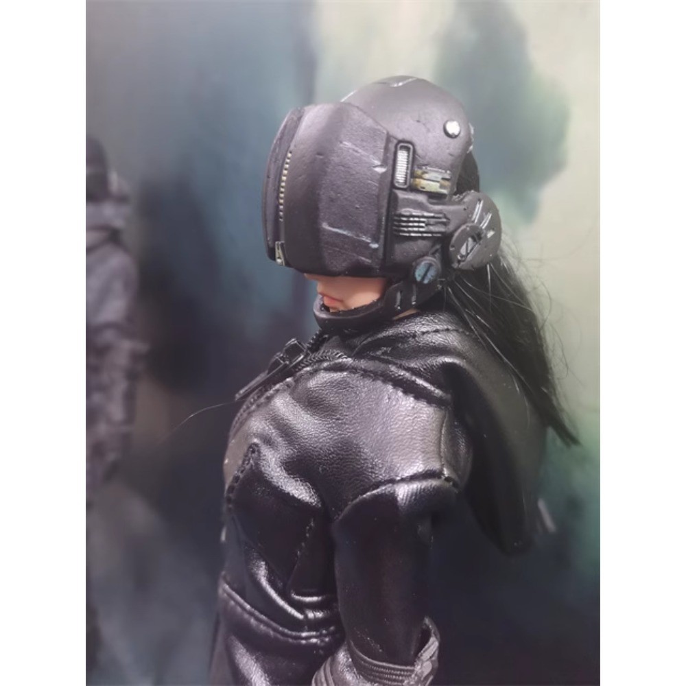 1/6 Scale Mask Helmet Model Accessory for 12