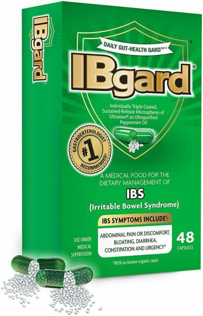 IBgard for Irritable Bowel Syndrome 48 Capsules