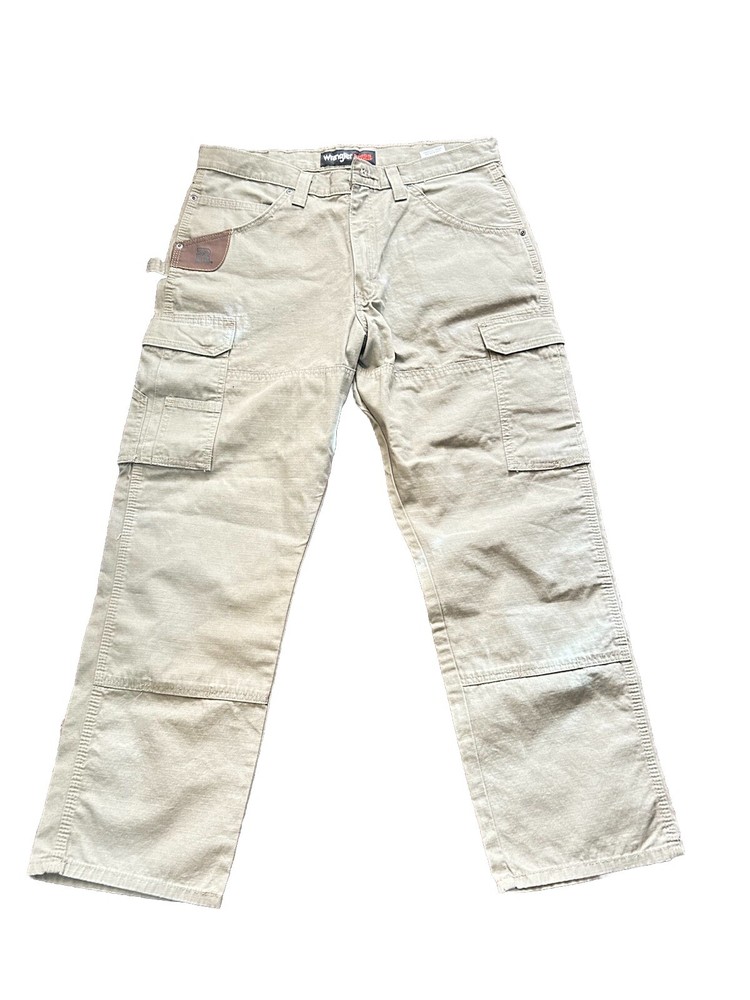 New NWT Men's Wrangler Workwear Work Pants Relaxed Fit WORKIN PANT HARD JOB MEN