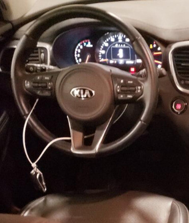 2016-2018 Kia Sorento LH Driver Steering Wheel Airbag Air Bag OEM
