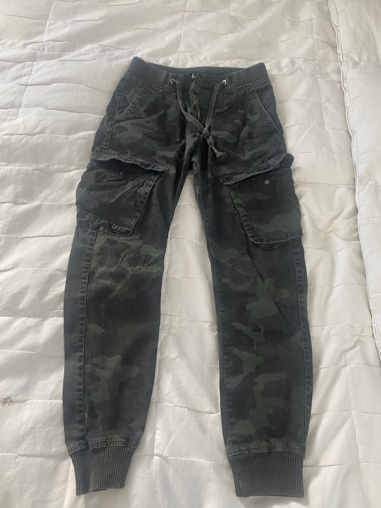 Men's Classic Camouflage Army Camo Multi Pocket Trousers Casual Cargo Pants