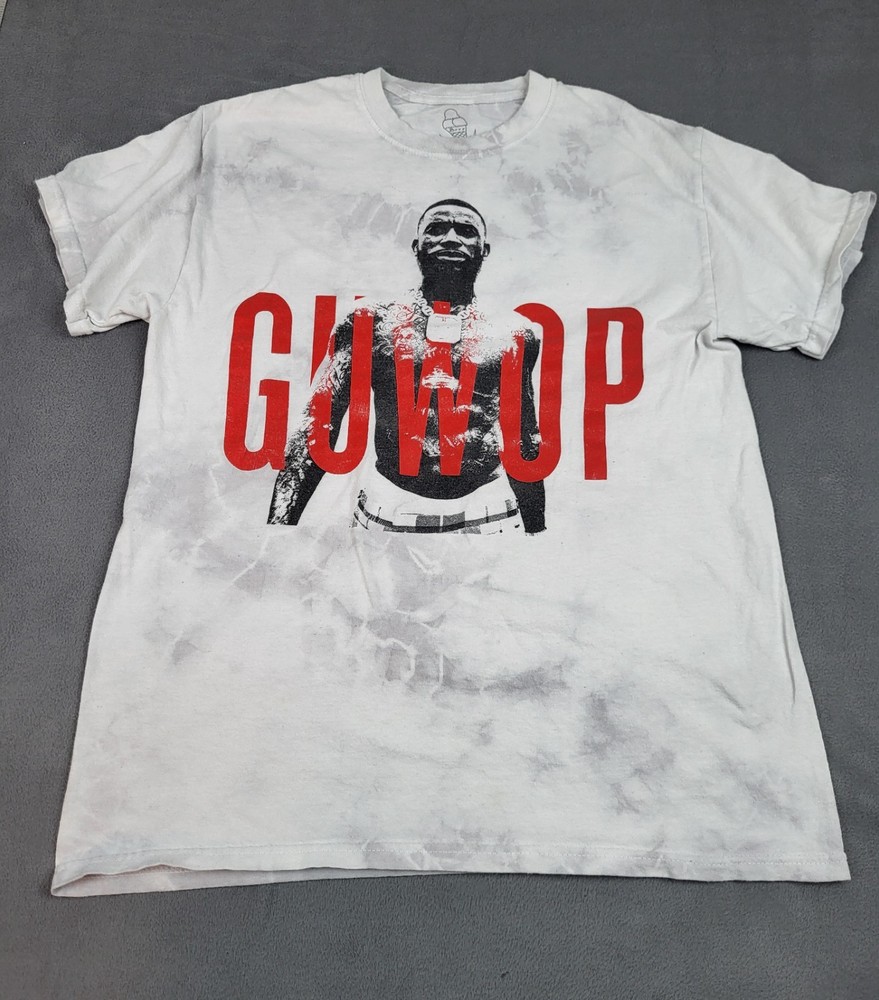 Gucci Mane Guwop Shirt Adult Medium White Brrr Hip Hop Legend Super Cold Crew