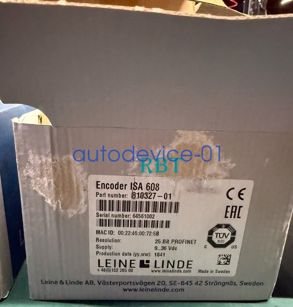 Baumer ISA608 810327-01 Encoder brand new DHL/FedEx