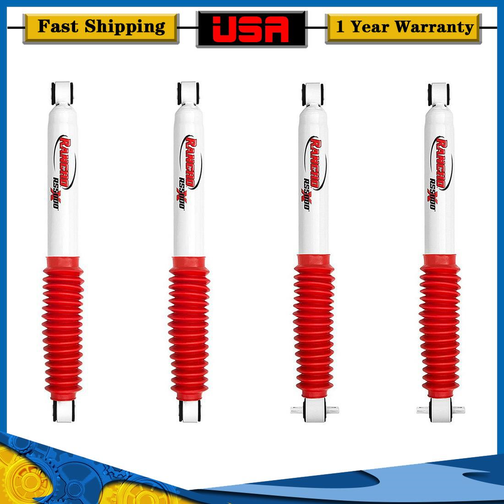 Rancho Front & Rear Shock Absorbers Set 4PCS for Blazer/S10/Jimmy/Sonoma 0