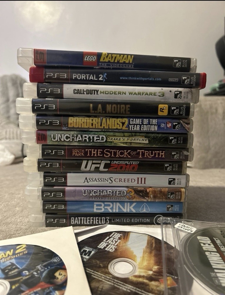 Sony PlayStation 3 Game Lot