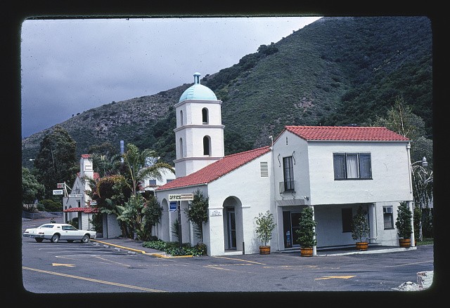 Photo:San Luis Obispo California Motel Inn 1976 Spanish Revival Hotel