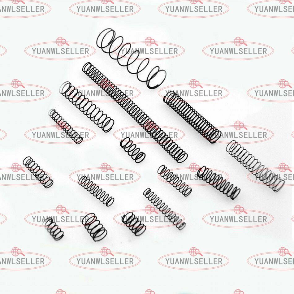 10pcs Small Steel Compression Springs 0.3-0.5mm Wire 2-10mm OD
