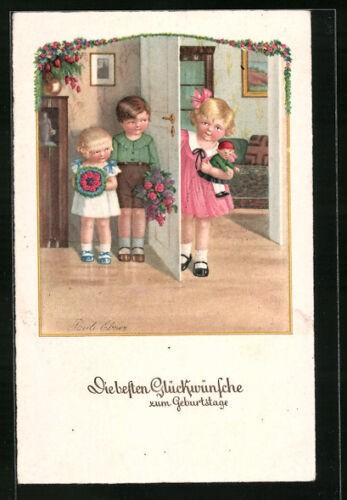 Pauline Ebner Picture of a Couple With Flowers