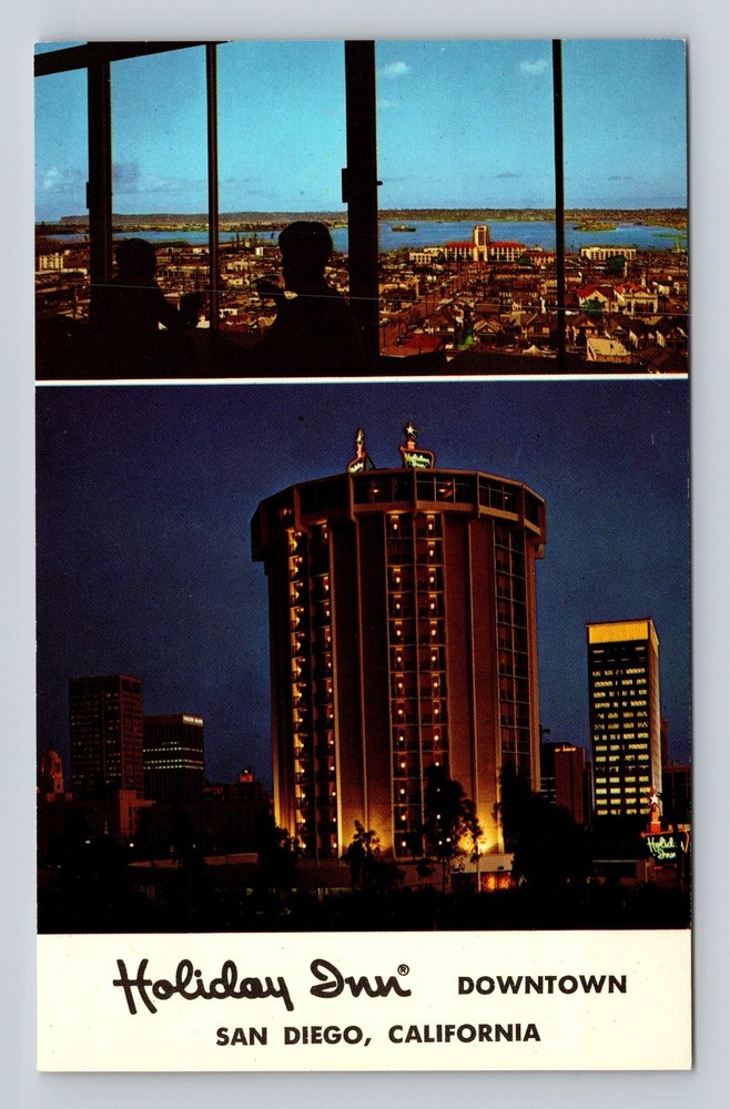 San Diego CA-California Holiday Inn Downtown Vintage Postcard
