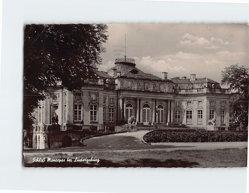 Postcard Schloss Monrepos bei Ludwigsburg Germany