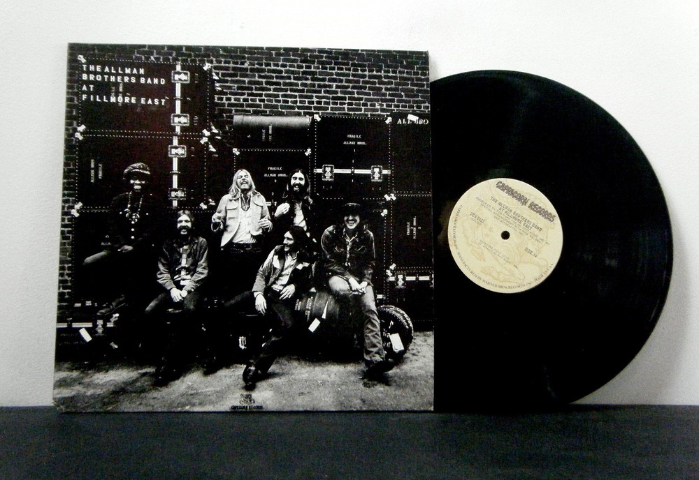 ALLMAN BROTHERS  Band Dbl Live at the Fillmore East  1971 Capricorn  vinyl