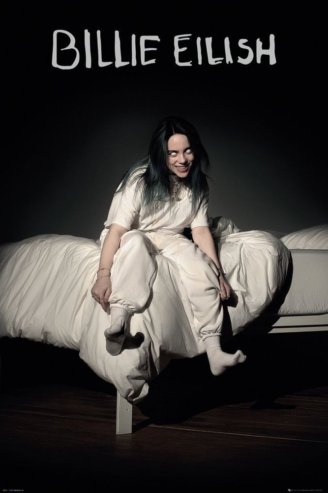 Poster Studio B - Billie Eilish Music Album Cover 24x36