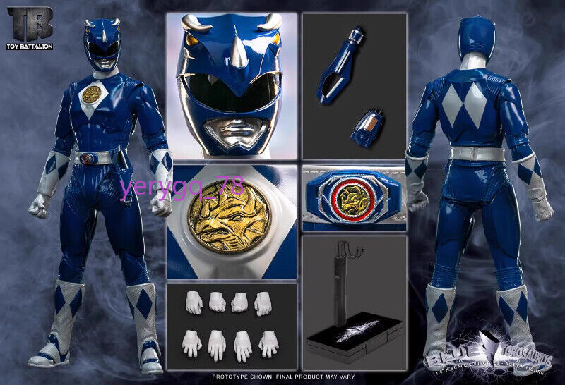 Power Rangers Blue Pterosaur 1/6 Scale TB017 Action Figure In Stock