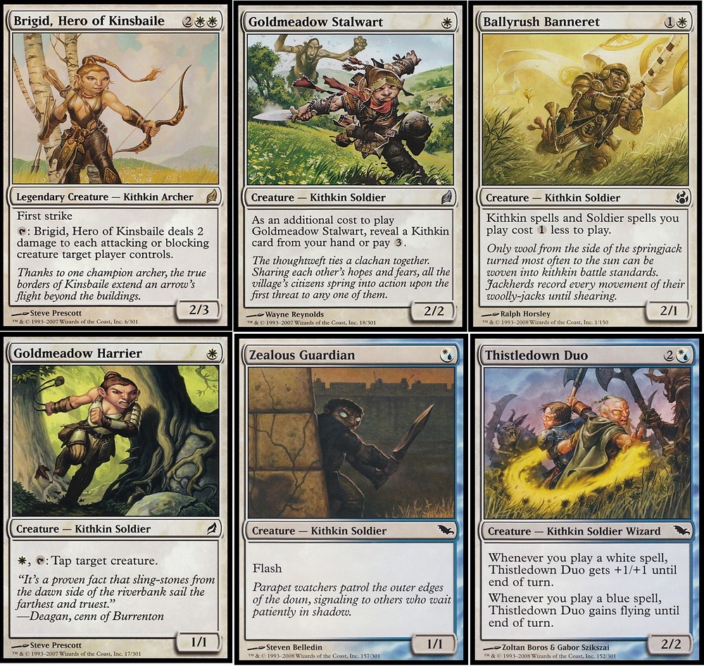 Killer Kithkin MTG Deck with Brigid Kinsbaile - 60 Harbinger Magic Gathering Cards