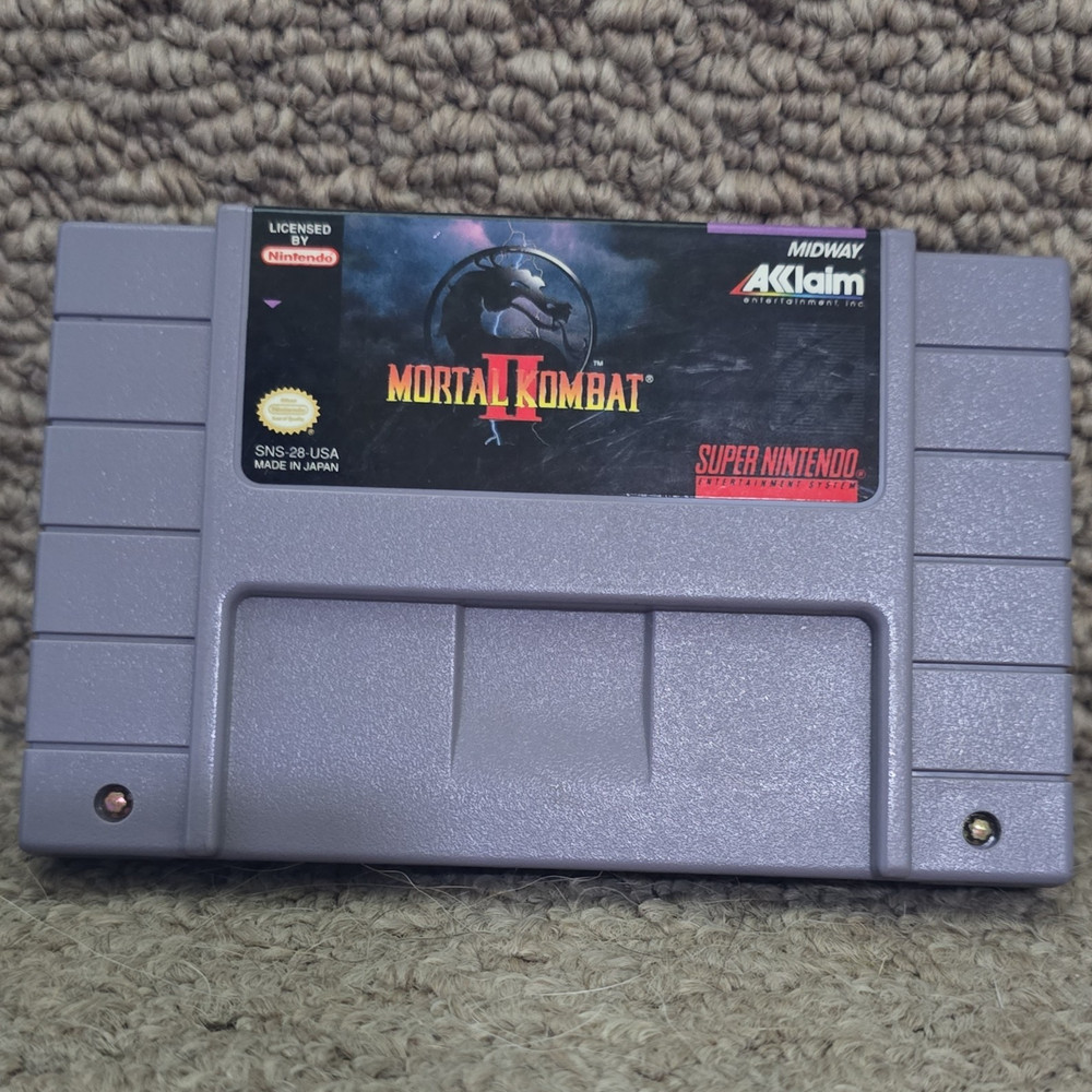 Acclaim Mortal Kombat II for Nintendo SNES NTSC-U/C (US/Canada)