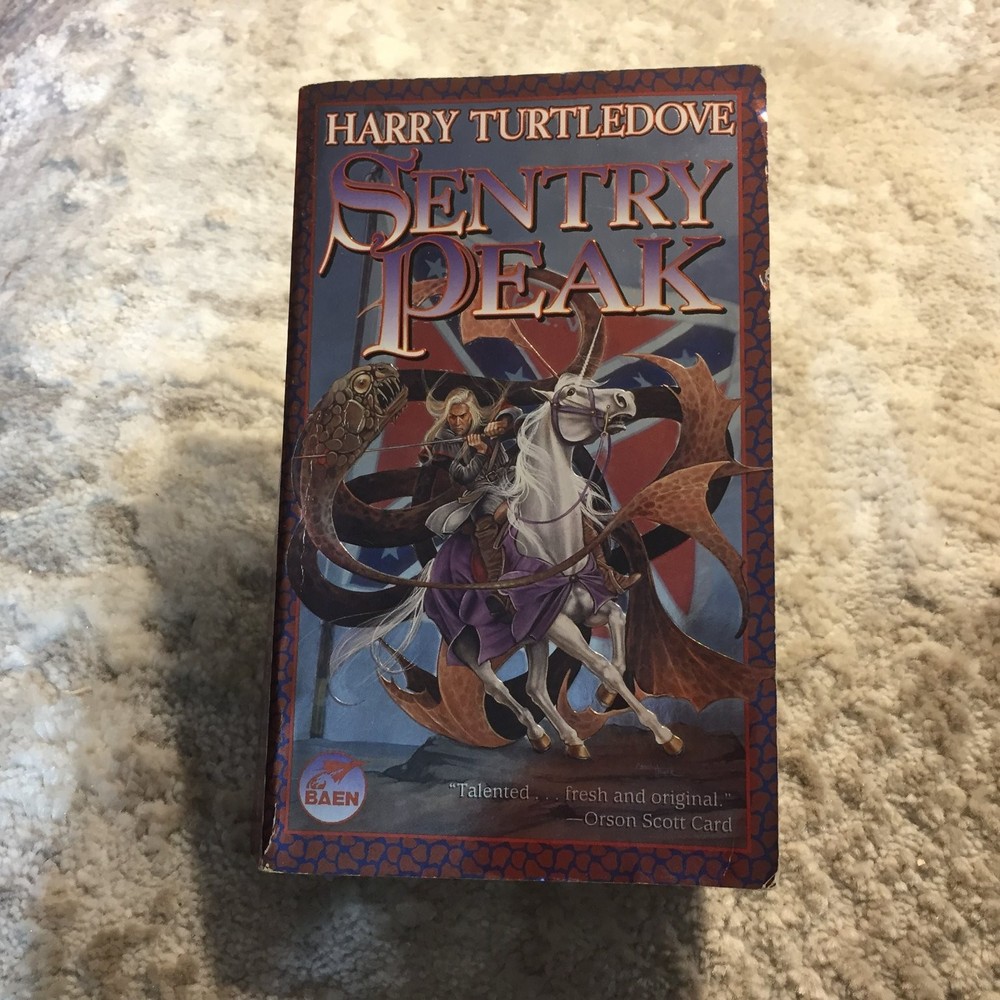 Sentry Peak Sci-Fi Book Harry Turtledove 2001 First Printing Fantasy Baen Books