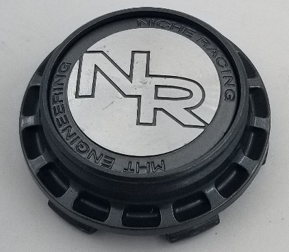 NICHE RACING   CENTER CAP # M-777 GRAY   WHEELS  CENTER CAP