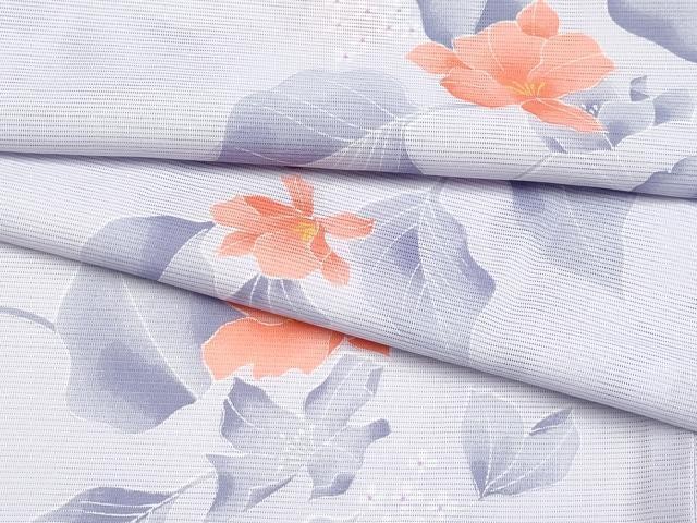 Heiwaya Kimono Summer Silk Small Pattern Branch & Flower Design