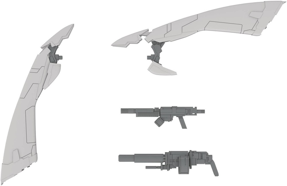 Plum 1/48 Scale POWERDoLLS2 Armor Infantry Expansion Set Model