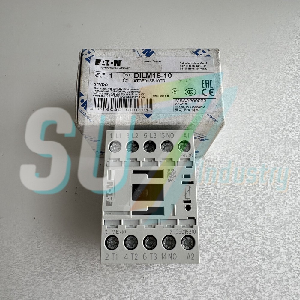 Eaton Moeller DILM15-10 24VDC Contactor# 1pcs New In Box