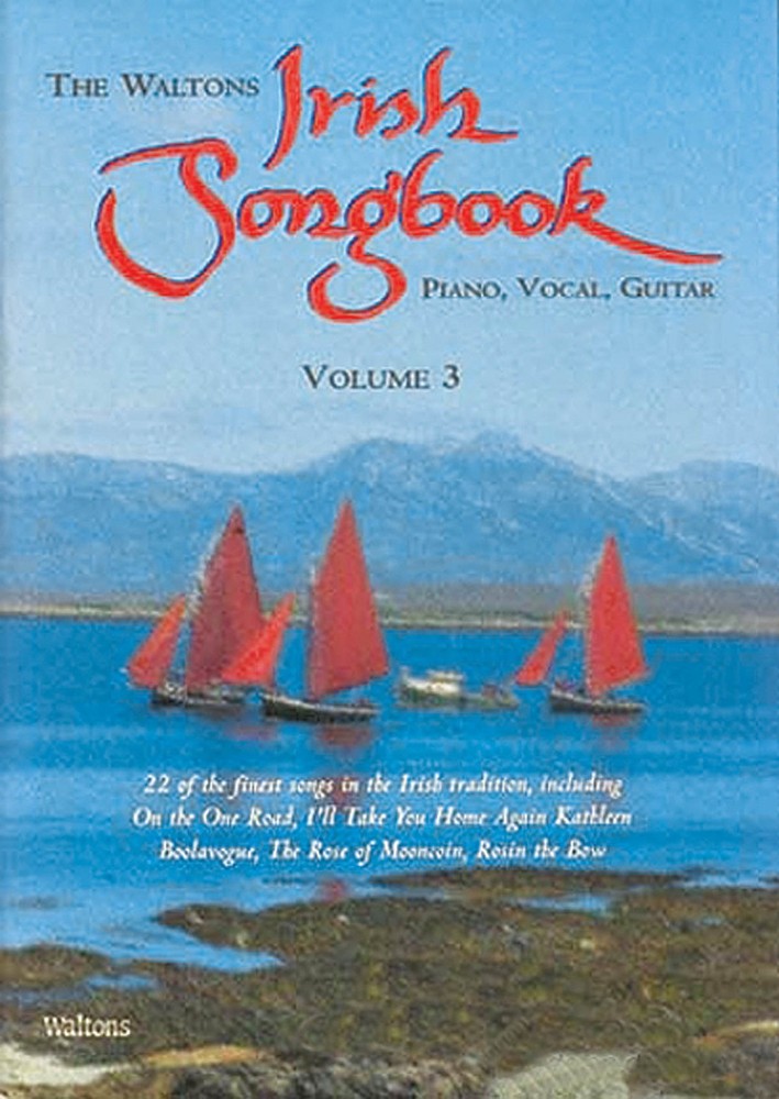 The Waltons Irish Songbook Vol 3 Piano Vocal Sheet Music Lyrics Songs Book