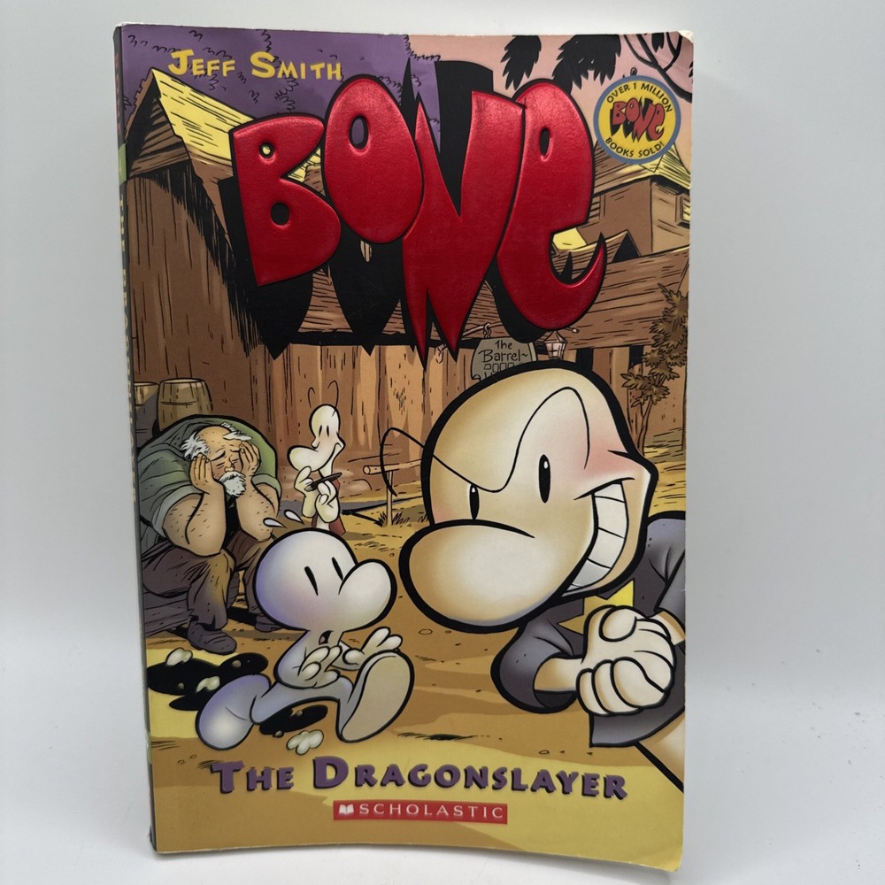 Dragonslayer: a Graphic Novel (BONE #4) by Jeff Smith (2006, Trade Paperback)