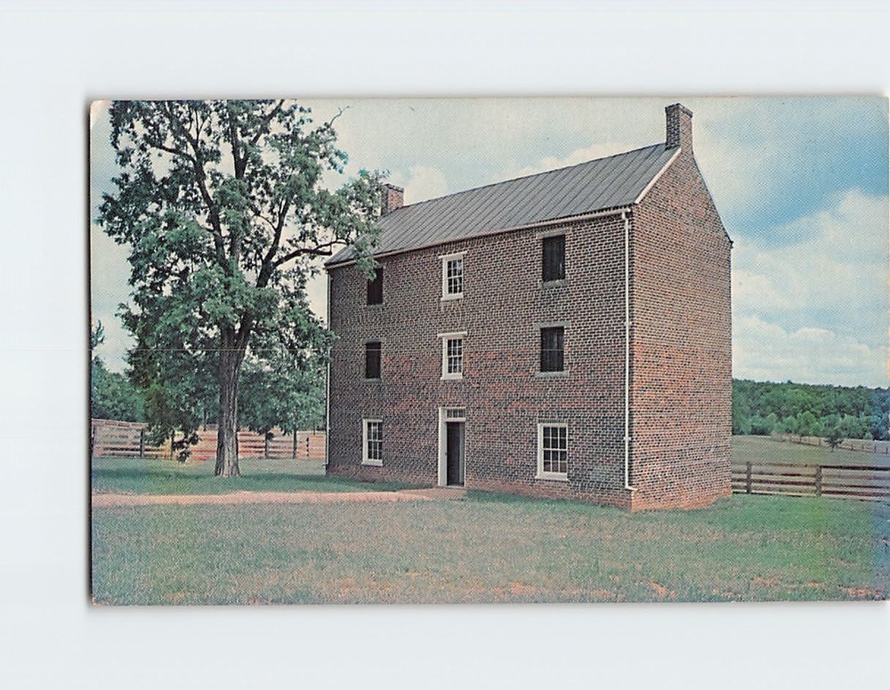 Postcard N. County Jail Appomattox Courthouse National Historical Park Virginia