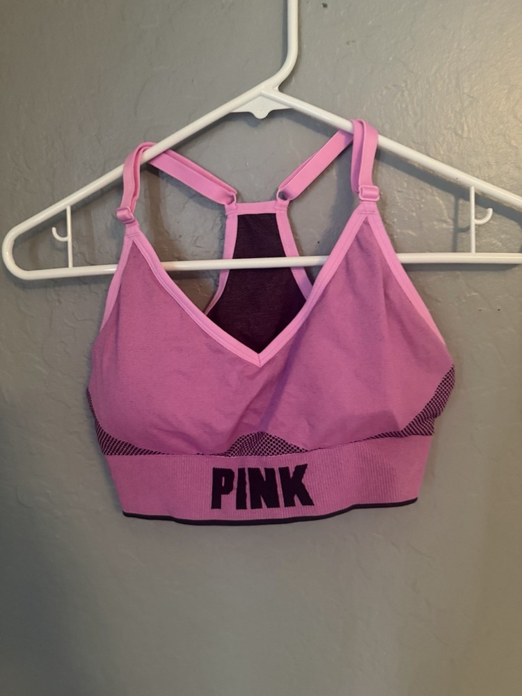 Victoria’s Secret Pink Sports Bra Size Medium Brand New With Tags