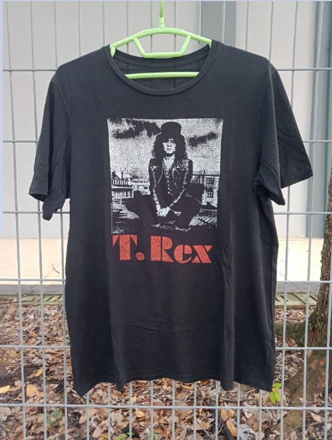 Marc Bolan T. Rex Band Album Tour Unisex Adult T-Shirt S-5XL