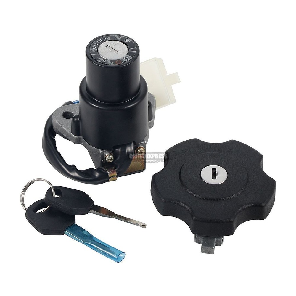 Ignition Switch Lock Fuel Gas Cap Key For Yamaha RZ125 RZ250 RZ350