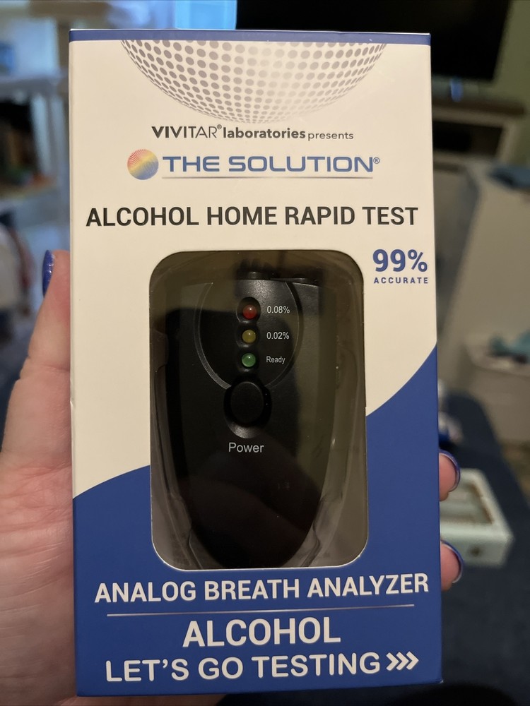 Vivitar The Solution Alchohol Home Rapid Test