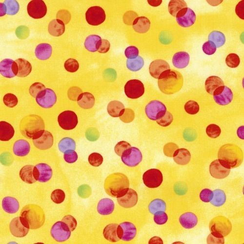 Ambrosia By Timeless Treasures - Yellow Dots  #C4837