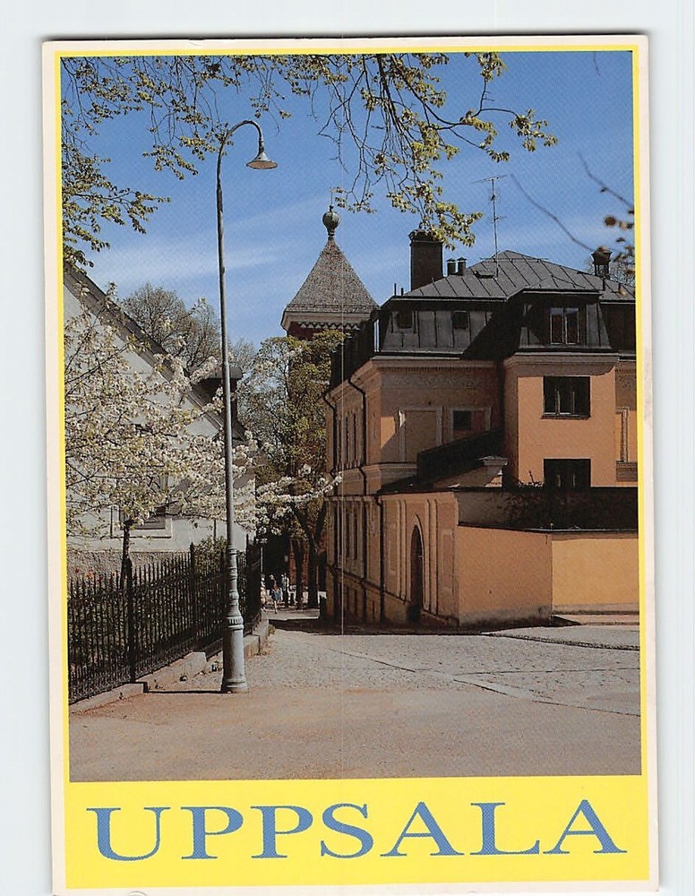 Postcard Vår i Uppsala Sweden