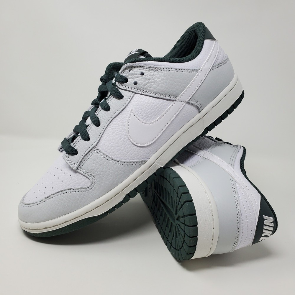 Nike Men's Size 11.5 Dunk SE Low Photon Dust Vintage Green HF2874-001