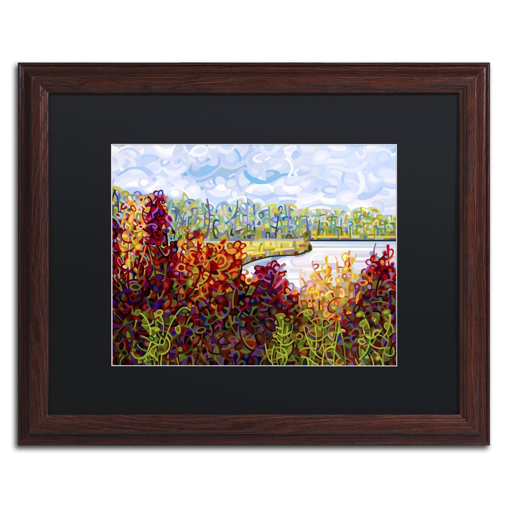Summers End by Mandy Budan Wood Frame, 16