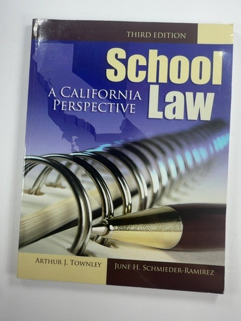 School Law: A California Perspective