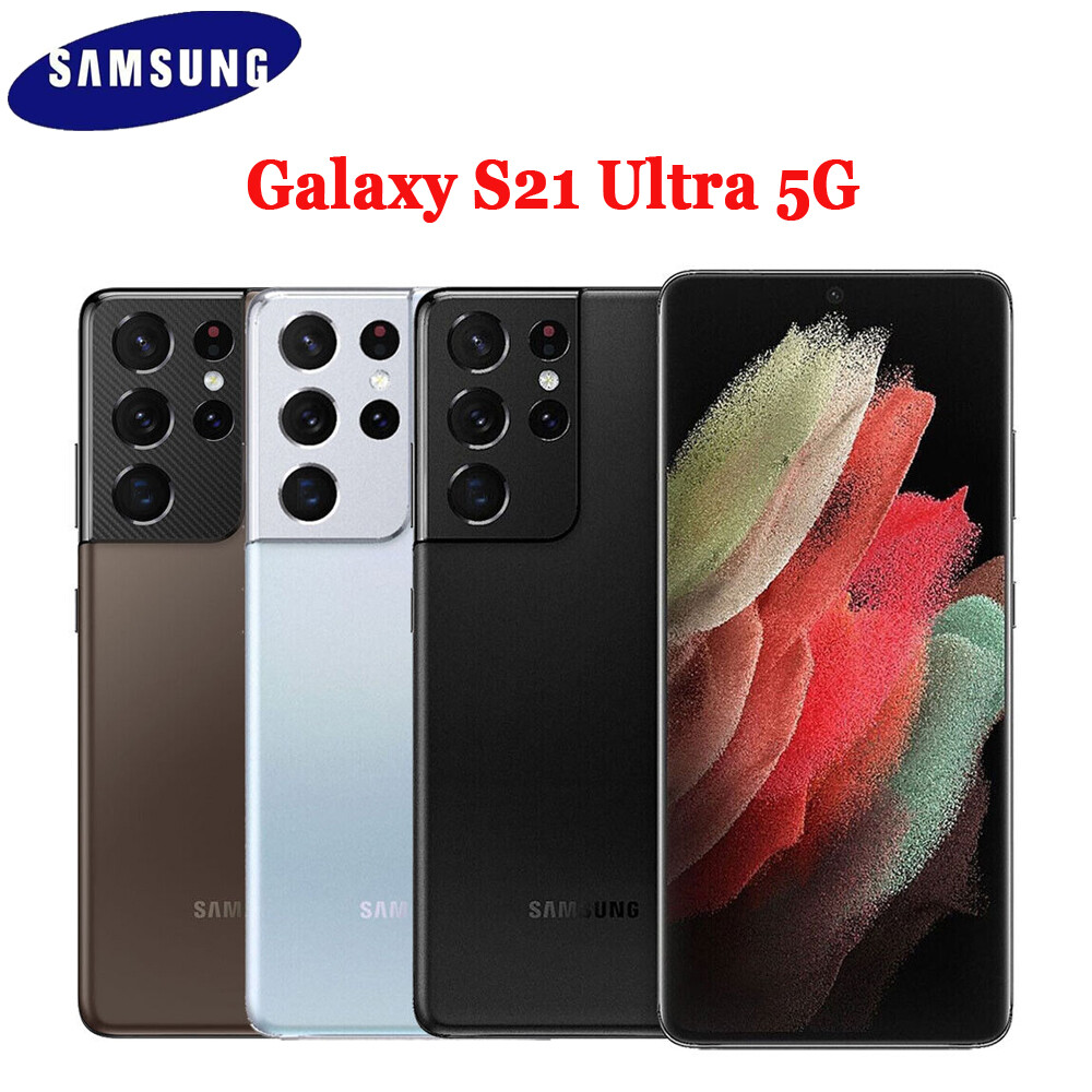 NEW Samsung Galaxy S21 Ultra 5G 128GB G998U Smartphone GSM+CDMA Fully Unlocked