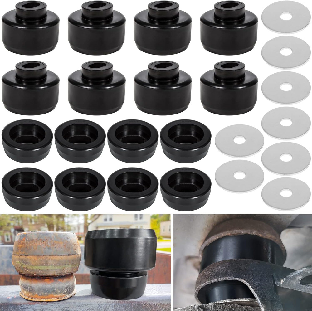 7-141 Body and Cab Mount Bushing Kit for Chevy Silverado & Sierra 1500/2500 2WD/