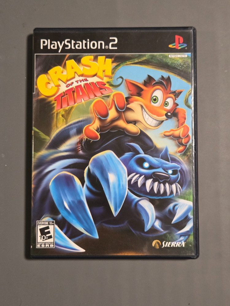 Retro Sony Playstation 2 PS2 Crash of the Titans Authentic CiB - Tested & Works